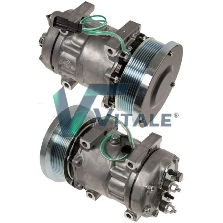 COMPRESSEUR CLIMATISATION POUR CATERPILLAR SERIE 900 320-1291 3201291 3389100 338-9100 4720559 472-0559
