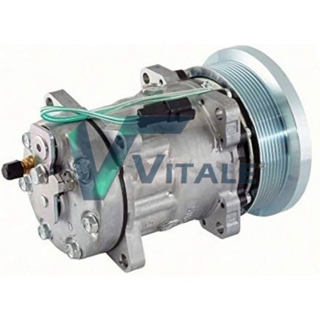 COMPRESSEUR CLIMATISATION POUR CATERPILLAR D6N 2180234 FI445450 0