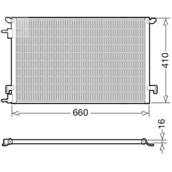 CONDENSEUR CLIMATISATION POUR STEYR SERIE 9000  VO450256 569,22998046875