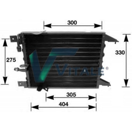 CONDENSEUR CLIMATISATION POUR BMW M 64531373340 CAT 802102 0